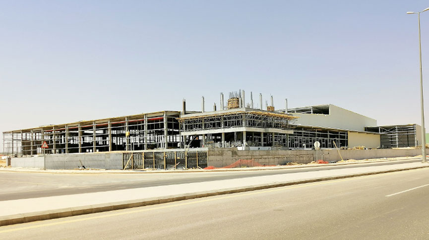 Zamil Steel supplies pre-engineered steel buildings to Maestro Pizza in Al Kharj
