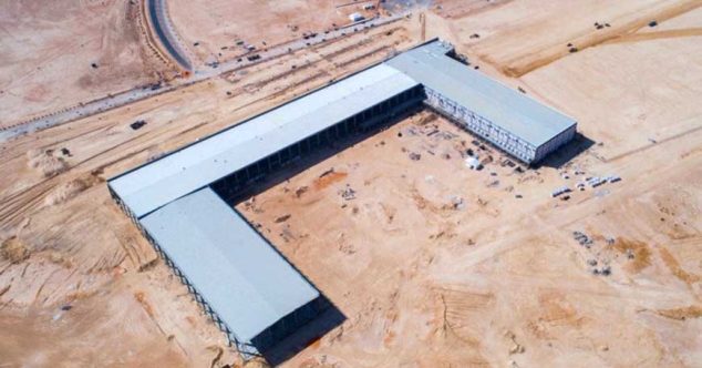 Zamil Steel completes the supply of steel structures for the Saudi Falcons Club in Riyadh